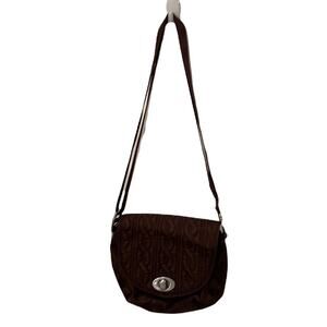 Baggallini adjustable crossbody brown bag Preowned